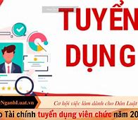 Bộ Tài Chính Tuyển Dụng Năm 2023