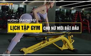 Lịch Tập Gym Cho Nữ Tại Phòng Tập