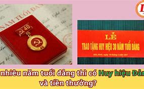 Tiền Thưởng Đảng Viên 40 Năm Tuổi Đảng