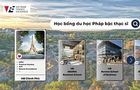 Xin Học Bổng Ở Pháp Thạc Sĩ 2024 Online